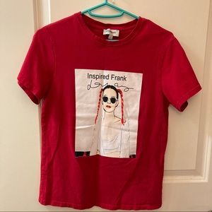 Women T-shirt from material girl
